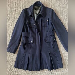 Steve Madden Navy Blue Wool